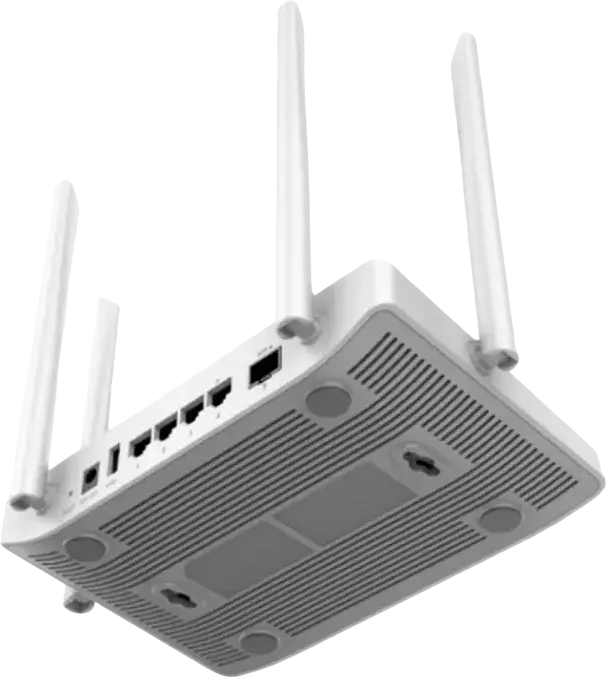 Grandstream GWN7052 Dual-Band AC1200 Wireless Router, 880 MHz Dual-Core CPU, 2x2 MU-MIMO, 4 Gigabit Ethernet Ports, VPN Support, GWN.Cloud Management