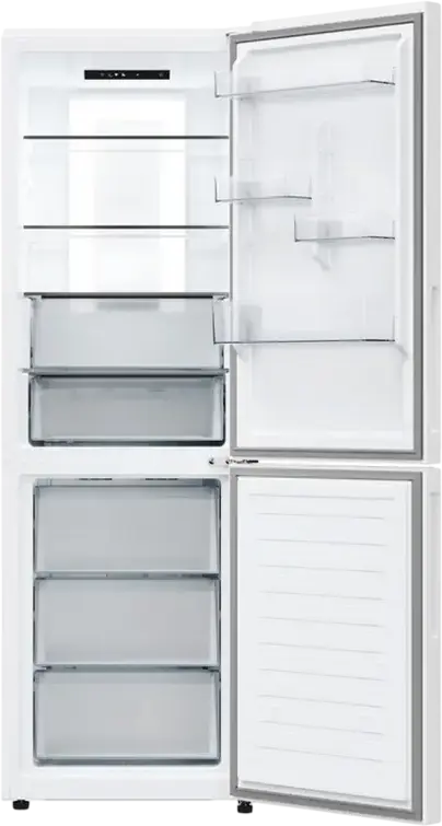 Frigider Combinat Candy ECN4CQTEW186, No Frost, Volum Net 355L, Display LED, Smart hOn Wi-Fi, Alb, Inaltime 185 cm