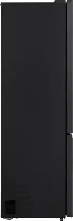 Холодильник с нижней морозильной камерой LG GBBS524CEV, объем 375 л, No Frost, инверторный компрессор Smart Inverter, ThinQ Wi-Fi, черный