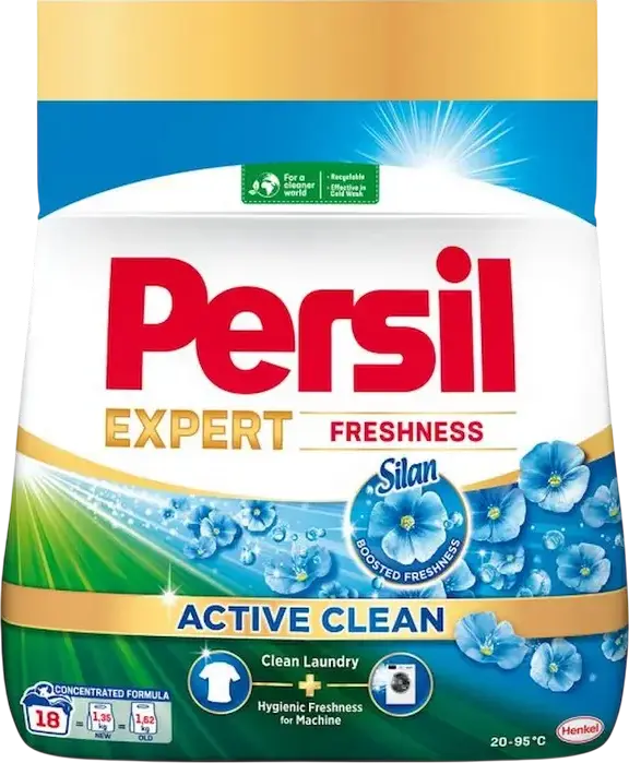 Pudră uscată Persil Expert Freshness Silan 1,35 kg