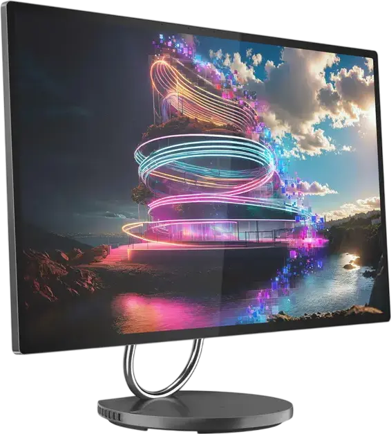 Computer All-in-One Lenovo Yoga 32ILL10, 31,5", Intel Core Ultra 7 258V, 32GB/1024GB, Windows 11 Pro, Storm Grey