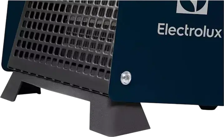 Electrolux EIFH/C-2 EEC PTC Fan Heater, 2200W, 25m2 Coverage, Metal-Ceramic Element, Floor Standing, Blue, IP21, Mechanical Control, Thermostat
