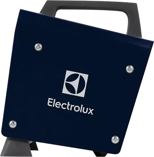 Electrolux EIFH/C-2 EEC PTC Fan Heater, 2200W, 25m2 Coverage, Metal-Ceramic Element, Floor Standing, Blue, IP21, Mechanical Control, Thermostat
