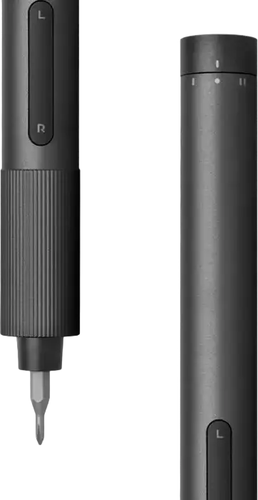 Xiaomi Mi Cordless Precision Screwdriver Kit MJDDLSD003QW, 24 Precision Bits, Anodized Aluminum Alloy, 2-Level Torque, 170rpm, USB-C Charging, Gray