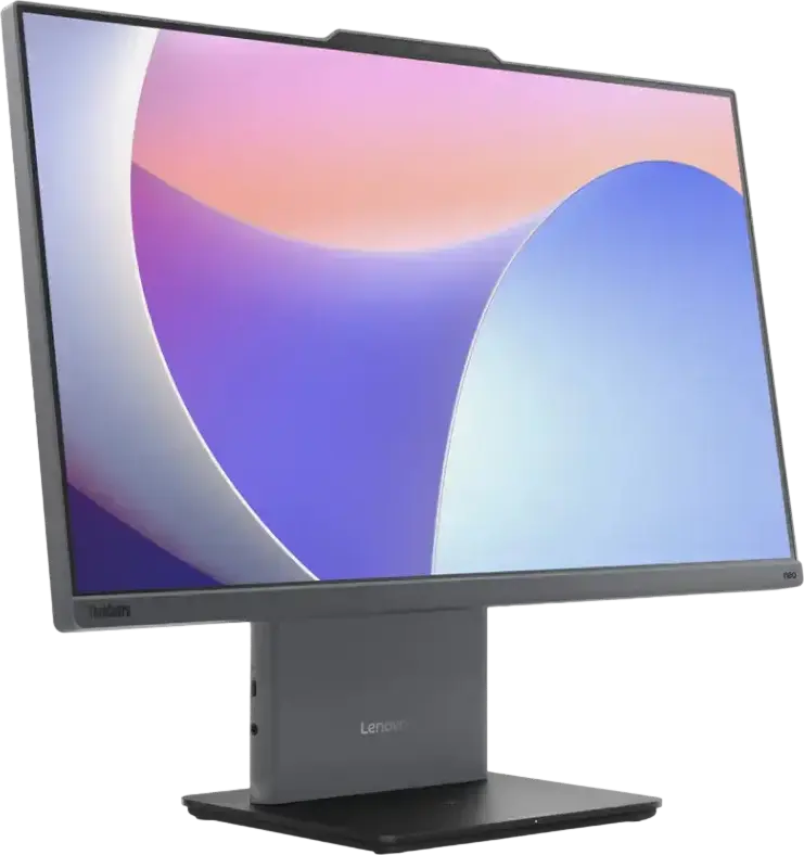 All-in-One Lenovo ThinkCentre neo 50a Gen 5, 27" FHD IPS, Intel Core i7-13620H, 16GB DDR5, 512GB SSD NVMe, Wi-Fi 6, Cameră 5MP, Luna Grey, 12SA000RRU