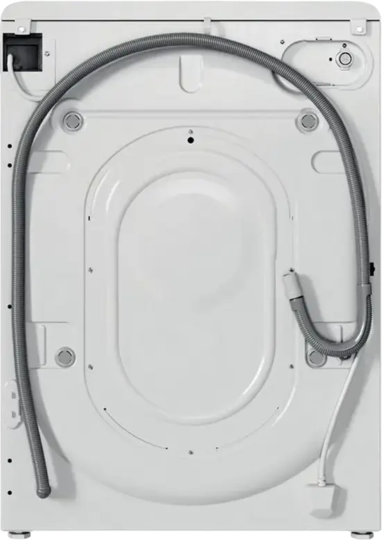Masina de spalat rufe Indesit BWSE 71295X WSV cu incarcare frontala, 7kg, 1200 RPM, Motor Inverter, Curatare cu Aburi, Cuva Titan, Alb/Argintiu