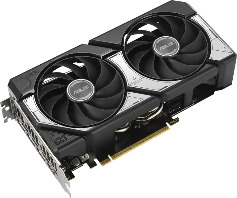 ASUS Dual GeForce RTX 5060 Ti DUAL-RTX5060TI-O8G Graphics Card, 8GB GDDR7 128bit, 4608 CUDA Cores, PCI Express 5.0, Dual Axial-tech Fans, 0dB Technology
