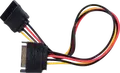 Cablexpert CC-SATAMF-01 SATA Power Extension Cable, 15-Pin Male to 15-Pin Female, 0.3m, AWG18