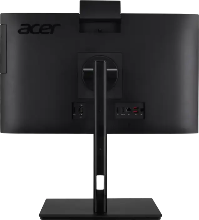 Acer Veriton VZ4724GT All-in-One Desktop PC, 23.8 inch Full HD Display, Intel Core i3, 8 GB RAM, SSD, Height Adjustable Stand, Pop-up Webcam, Black
