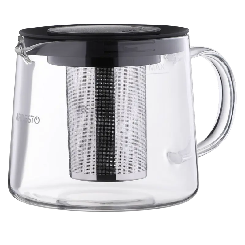 Ceainic cu infuzor Ardesto AR0710FP, 1L, Transparent