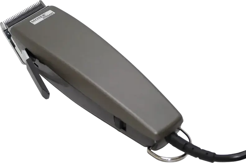 Moser Primat 1230-0051 Professional Hair Clipper, Stainless Steel STAR Blade 46mm, 0.1-3mm Cutting Length, Silent Oscillating Motor, Made in Germany