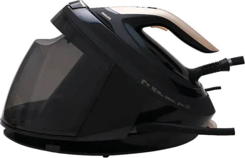 Philips PerfectCare 8000 PSG8130/80 Steam Generator Iron, 2700W, 8.5 bar, 700g/min Steam Boost, SteamGlide Elite Soleplate, OptimalTEMP, Black Gold