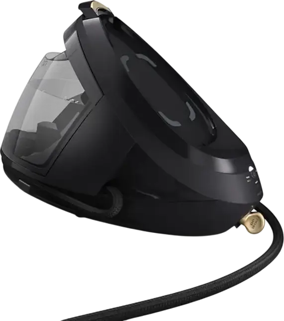 Philips PerfectCare 8000 PSG8130/80 Steam Generator Iron, 2700W, 8.5 bar, 700g/min Steam Boost, SteamGlide Elite Soleplate, OptimalTEMP, Black Gold