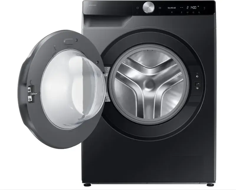 Masina de spalat rufe cu incarcare frontala Samsung WW10FG6U9ELBUA, 10kg, Clasa Energetica A, 1351 rpm, Digital Inverter, SmartThings, Steam, Negru