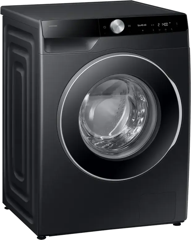 Masina de spalat rufe cu incarcare frontala Samsung WW10FG6U9ELBUA, 10kg, Clasa Energetica A, 1351 rpm, Digital Inverter, SmartThings, Steam, Negru