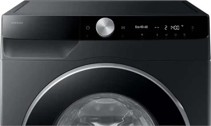 Masina de spalat rufe cu incarcare frontala Samsung WW10FG6U9ELBUA, 10kg, Clasa Energetica A, 1351 rpm, Digital Inverter, SmartThings, Steam, Negru