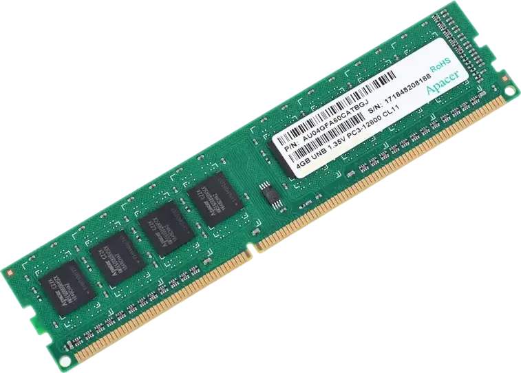 Memorie RAM Apacer AU04GFA60CATBGJ, DDR3 SDRAM, 1600 MHz, 4GB