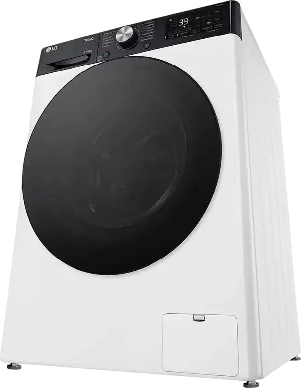 LG F4DR711S2H Washer-Dryer Combo 11kg Wash / 6kg Dry, AI DD Direct Drive, TurboWash 360, ezDispense Auto-dosing, Steam Allergy Care, ThinQ Wi-Fi, White