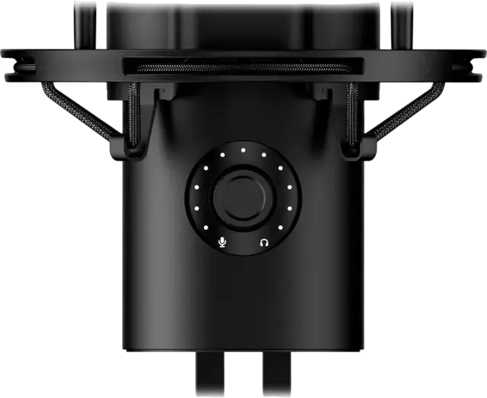 Microfon Condensator USB HyperX QuadCast 2 872V1AA, 4 Tipare de Polarizare, 24-bit/96kHz, Iluminare RGB, Senzor Tap-to-Mute, Shock Mount, PC, Mac, PS5