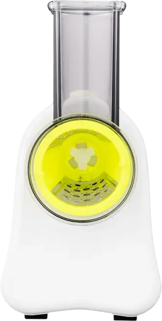Ardesto CHK-G200W Electric Multi-Slicer and Chopper, 200W, 4 Interchangeable Nozzles, Overheating Protection, White Plastic Housing