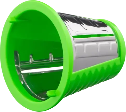 Ardesto CHK-G200W Electric Multi-Slicer and Chopper, 200W, 4 Interchangeable Nozzles, Overheating Protection, White Plastic Housing