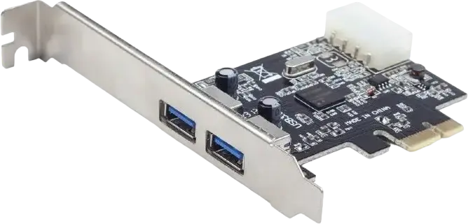 Placă de extensie PCI-Express Gembird UPC-30-2P, Negru
