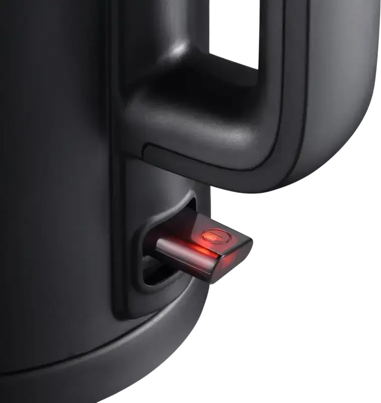 Tefal KO1408E0 Thermo Protect Electric Kettle, 1.5L, 1500W, Double-Wall Cool Touch Insulation, Stainless Steel Inner Bowl, Black, 360° Base