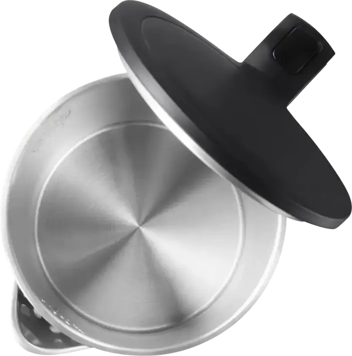 Tefal KO1408E0 Thermo Protect Electric Kettle, 1.5L, 1500W, Double-Wall Cool Touch Insulation, Stainless Steel Inner Bowl, Black, 360° Base