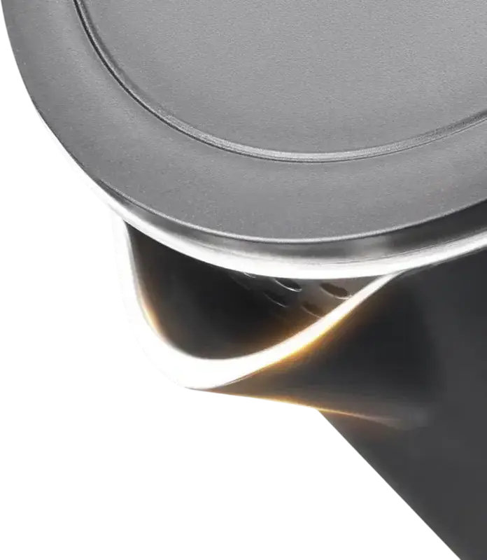Tefal KO1408E0 Thermo Protect Electric Kettle, 1.5L, 1500W, Double-Wall Cool Touch Insulation, Stainless Steel Inner Bowl, Black, 360° Base
