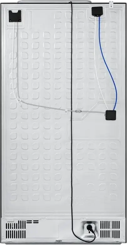 Холодильник Hisense RQ600P7SKE Cross Door, 615 л, Total No Frost, прозрачная дверь PureView, диспенсер льда и воды, Wi-Fi, черный