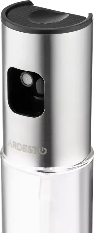 Pulverizator pentru ulei și oțet Ardesto Gemini AR1512SS, 100ml, Inox și Sticlă, cu Pâlnie, Gri