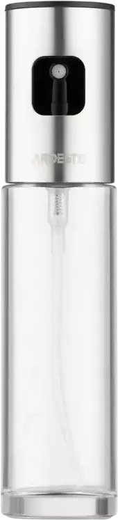 Pulverizator pentru ulei și oțet Ardesto Gemini AR1512SS, 100ml, Inox și Sticlă, cu Pâlnie, Gri