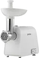 Gorenje MG1602W Meat Grinder, 1600W, 1.9 kg/min Capacity, White, 2 Grinding Plates (3mm & 8mm), Sausage and Kubbe Stuffing Kits, Reverse Function