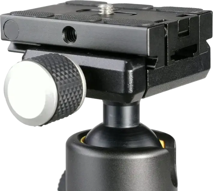 Tripod Monopod de Călătorie 4-în-1 Vanguard VEO 3T 204CBP din Fibra de Carbon, Cap cu Bilă VEO 2 BP-45T, Înălțime Max 140cm, Capacitate 4kg, Negru