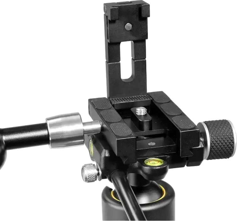 Tripod Monopod de Călătorie 4-în-1 Vanguard VEO 3T 204CBP din Fibra de Carbon, Cap cu Bilă VEO 2 BP-45T, Înălțime Max 140cm, Capacitate 4kg, Negru
