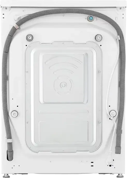 LG F4WR711S2W Front-Load Washing Machine, 11 kg, Inverter Direct Drive, Steam Cleaning, ThinQ, Energy Class A, 1400 rpm, White/Black, 60x85x56.5 cm