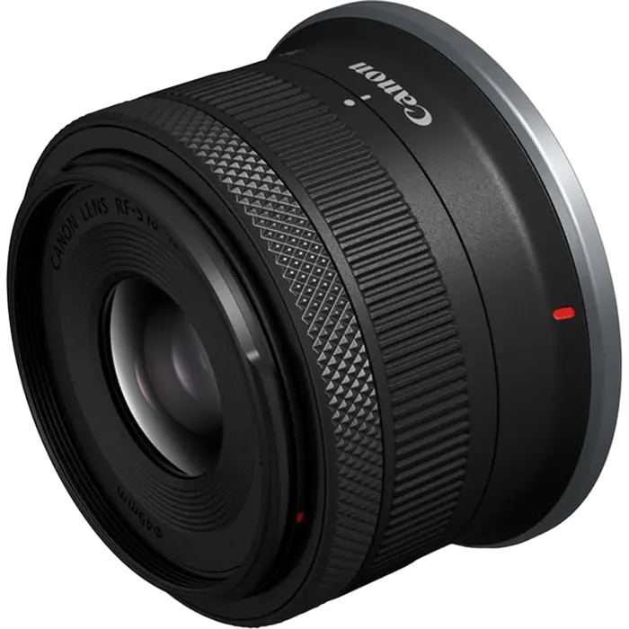 aparat foto Mirrorless Canon EOS R10 cu Obiectiv RF-S 18-45mm IS STM, Senzor APS-C CMOS 24.2MP, Procesor DIGIC X, Video 4K 60fps, Dual Pixel CMOS AF II