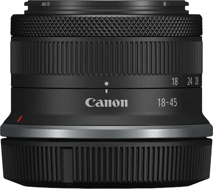 aparat foto Mirrorless Canon EOS R10 cu Obiectiv RF-S 18-45mm IS STM, Senzor APS-C CMOS 24.2MP, Procesor DIGIC X, Video 4K 60fps, Dual Pixel CMOS AF II