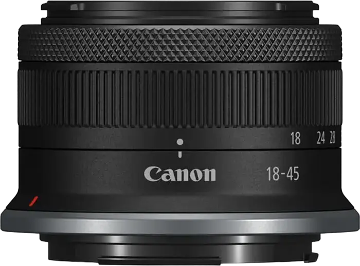 aparat foto Mirrorless Canon EOS R10 cu Obiectiv RF-S 18-45mm IS STM, Senzor APS-C CMOS 24.2MP, Procesor DIGIC X, Video 4K 60fps, Dual Pixel CMOS AF II
