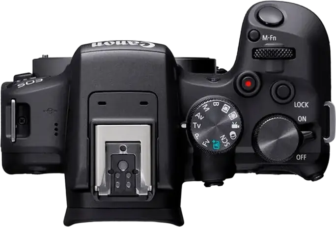 aparat foto Mirrorless Canon EOS R10 cu Obiectiv RF-S 18-45mm IS STM, Senzor APS-C CMOS 24.2MP, Procesor DIGIC X, Video 4K 60fps, Dual Pixel CMOS AF II