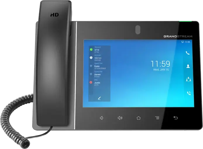 Telefon Video IP Grandstream GXV3480, Negru