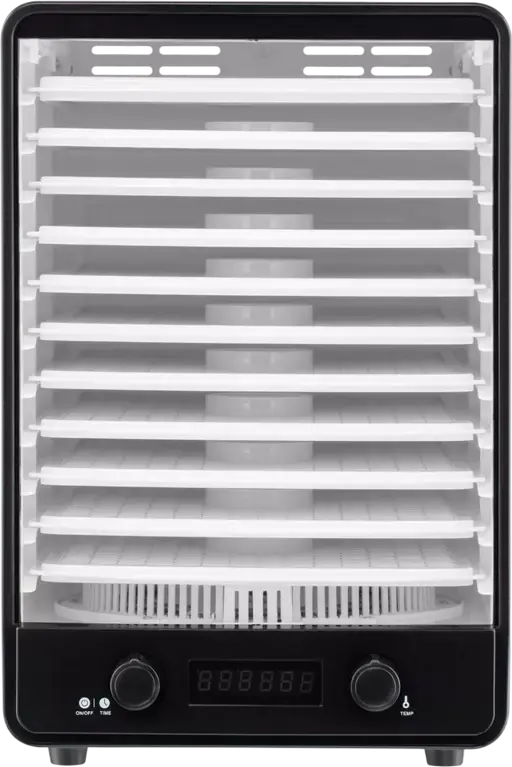 Ardesto FDB-1138 Food Dehydrator, 550W, 10 Trays + Hanging Grid, 40-70°C Temperature Control, 48h Timer, LED Display, White