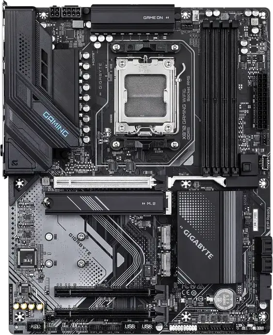 Placă de bază Gigabyte X870 GAMING WIFI6, AM5, AMD X870, ATX