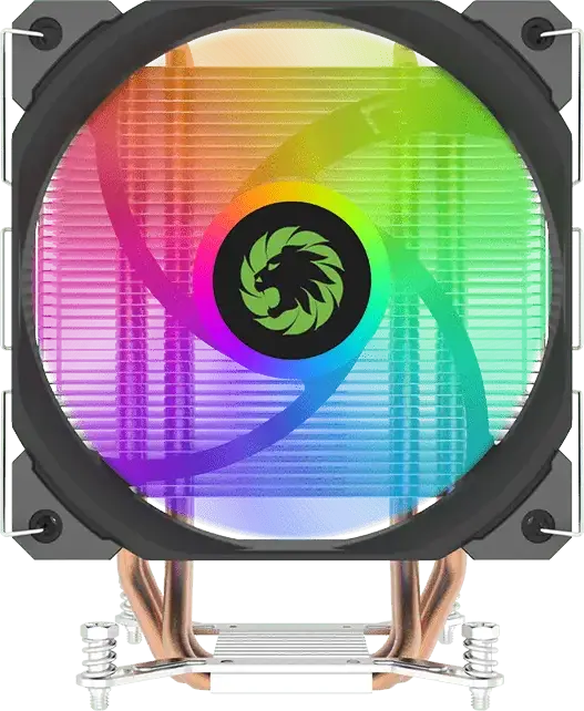 Cooler CPU Turn GameMax Ice-Blade, TDP 190W, 4 conductoare termice de cupru 6mm Direct Touch, Ventilator PWM 120mm, Iluminare FRGB, pentru Intel LGA1700/1200/115x si AMD AM4/AM5