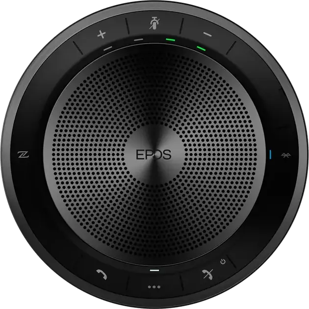 Microfon portabil pentru înregistrare vocală EPOS EXPAND SP 40+, Fără fir/Cu fir, Negru
