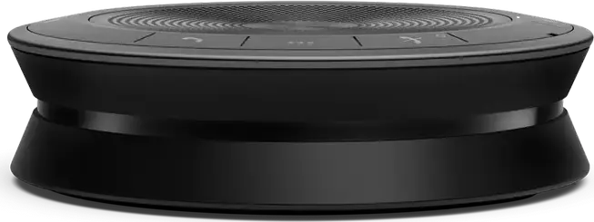 EPOS EXPAND SP 40+ Portable Wireless Bluetooth Speakerphone, 3 Beamforming Microphones, Noise Cancellation, USB-C & Dongle, Up to 18h Talk Time, Black