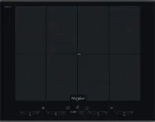 Plită cu inducție Whirlpool SMO 658C/BT/IXL, Negru