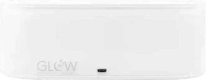 Lampă de noptă LED Proove Glow cu Încărcător Wireless, Control Tactil, Lumini RGB și Alb Cald 3500K, Baterie 1200mAh, USB Type-C, ABS, Albă