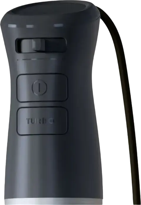 Electrolux Create 5 E5HB1-6SS Hand Blender, 1000W Immersion Blender with Stainless Steel Foot, TruFlow Technology, Mini Chopper and Whisk, 0.7L Beaker