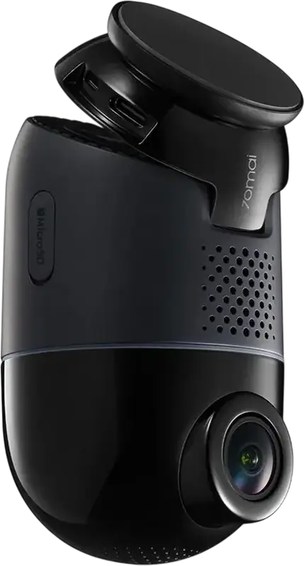 70mai Omni X800 4K Dash Cam, Sony STARVIS 2 IMX678, 360° Rotation, 60fps, Wi-Fi 6, GPS, ADAS, AI Motion Detection 2.0, Night Owl Vision, Black